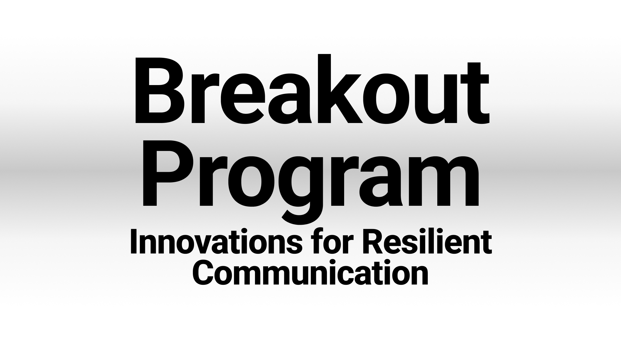 Breakout program - SplinterCon