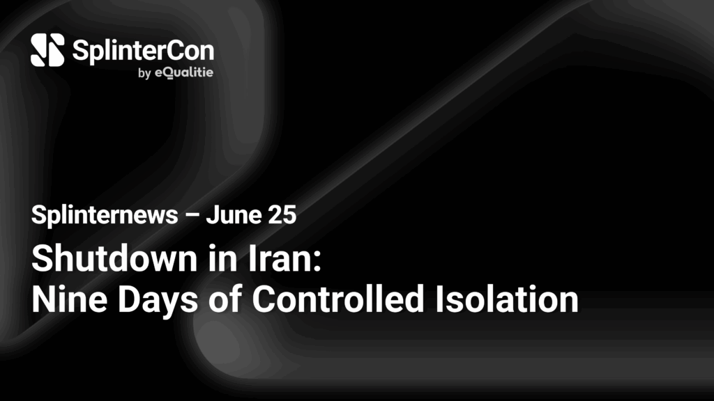 Shutdown in Iran: Nine Days…